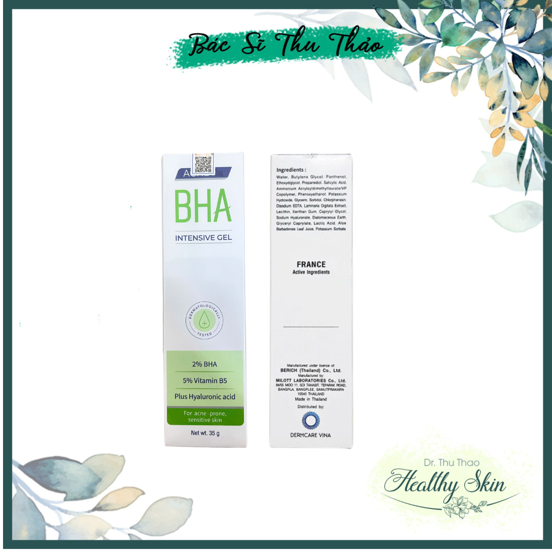 [35g] Gel giảm mụn ACNE BHA INTENSIVE GEL