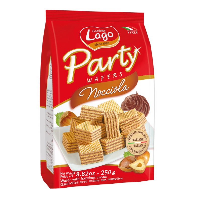 Bánh xốp kem Lago Party 250g