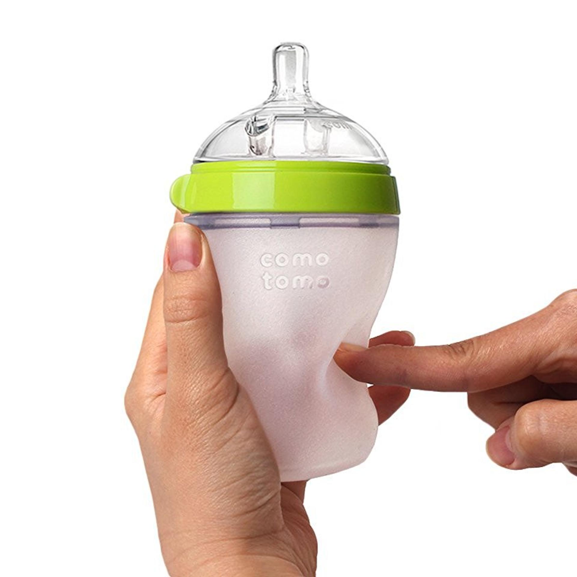 Bình sữa COMOTOMO 250ml ml Xanh (Hãng phân phối chính thức)