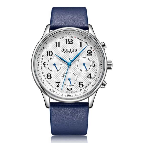 Đồng hồ nam Julius Hàn Quốc JAH-108 dây da lịch lãm bán chạy