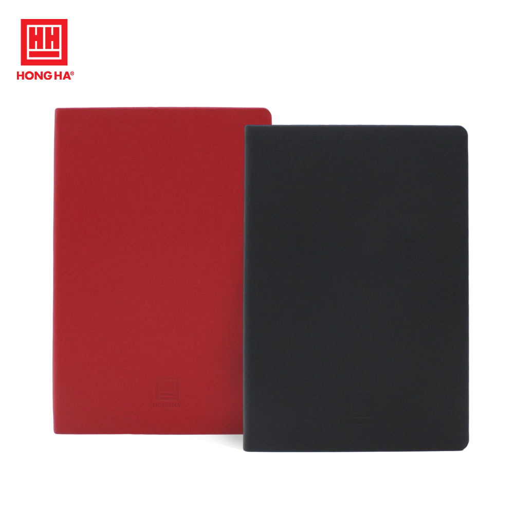 Sổ da a5 hồng hà 200 trang h-book hồng hà - 4613