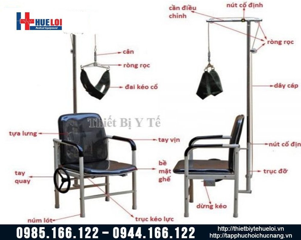 Ghế kéo giãn cột sống cổ