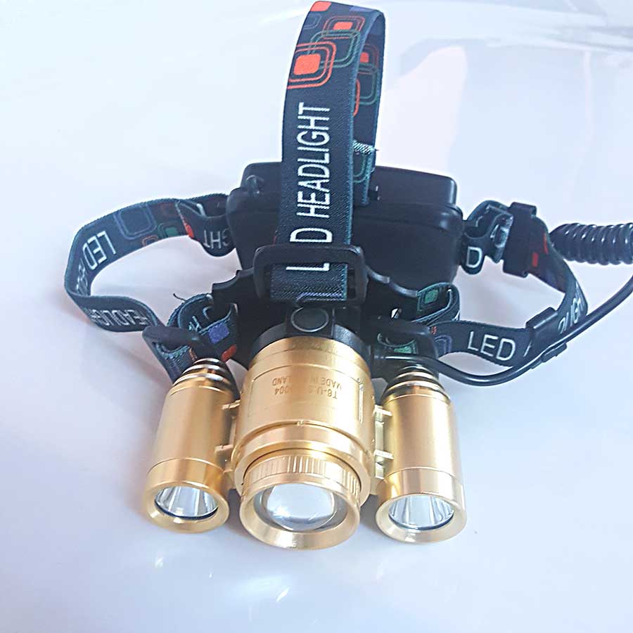 Đèn đội đầu 3 bóng giá rẻ