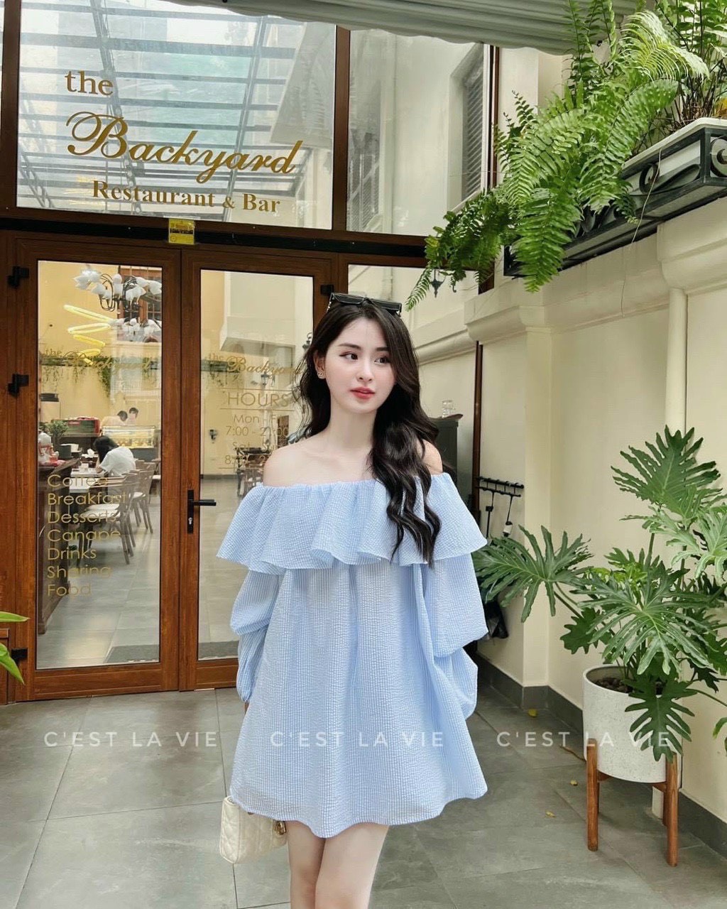 Váy Trễ Vai Nơ Lưng To Mùa Đen Vai Trắng Ulzzang Hàn Quốc, Đầm Nữ Bánh Bèo  | Shopee Việt Nam