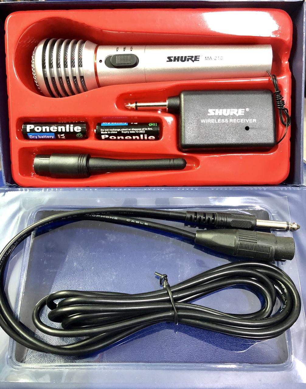 BỘ MIC SHURE MA-210-NHẬP KHẨU (FULLBOX)