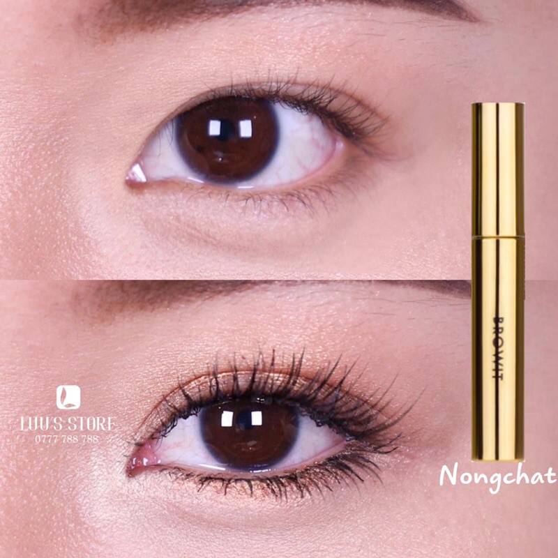 [Nhập RAISINGSTAR18, giảm 30k cho đơn 99k]Mascara Browit By Nongchat My Everyday