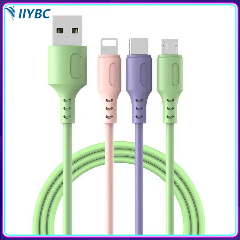 Sạc siêu nhanh 5a một kèm ba cho apple cáp dữ liệu apple huawei android cáp sạc ba trong một đa chức năng