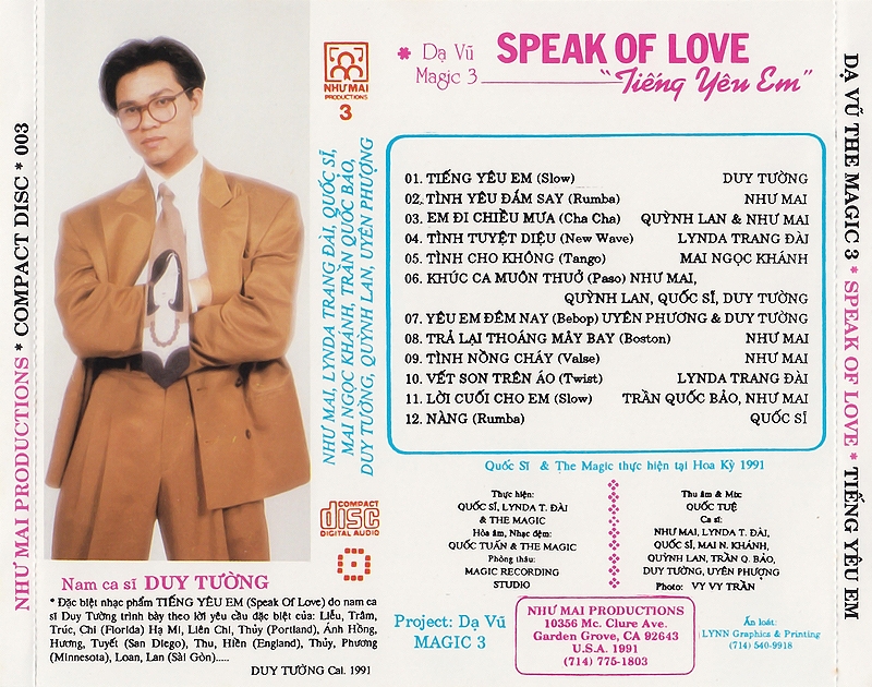 bộ 6 đĩa cd nhạc như mai 1