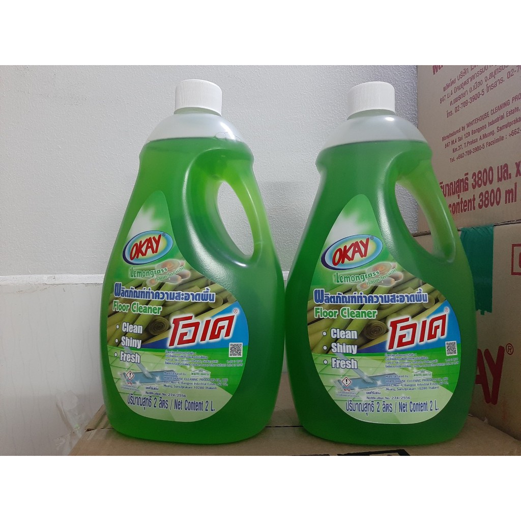 HCM, HSD 2023- Nước lau sàn okay 2000ml Thái lan