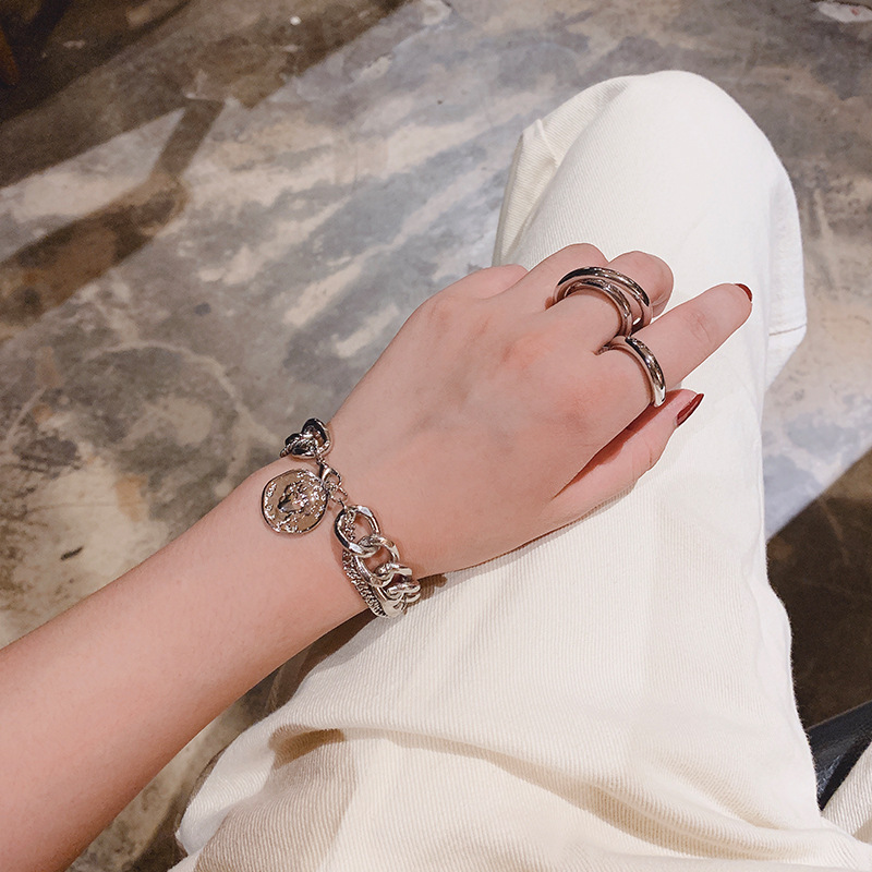 Lắc tay mạ bạc s925 angel.house