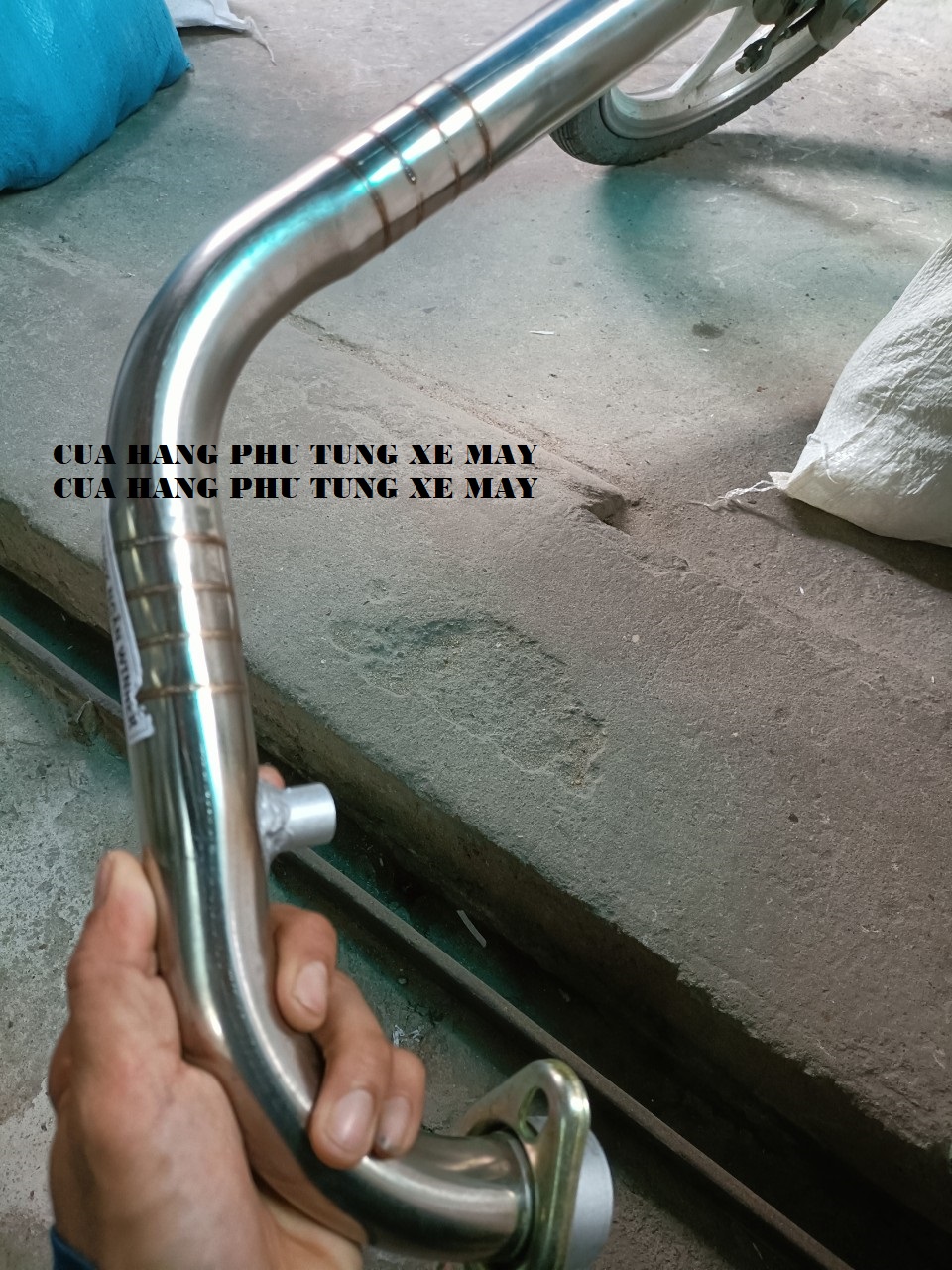 Cổ pô Winner, Winner X thay cổ pô zin