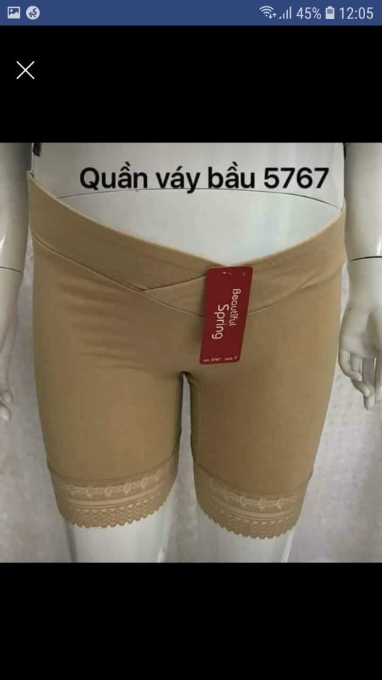 Quần Váy Bầu Cạp Chéo Spring ( Loại Đẹp)