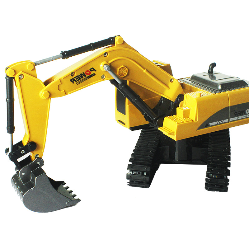 Xe cần cẩu điều khiển từ xa có thể múc đất POWER