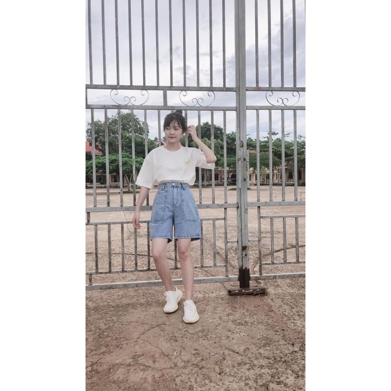 QUẦN NGỐ JEANS TÚI ĐẮP✨