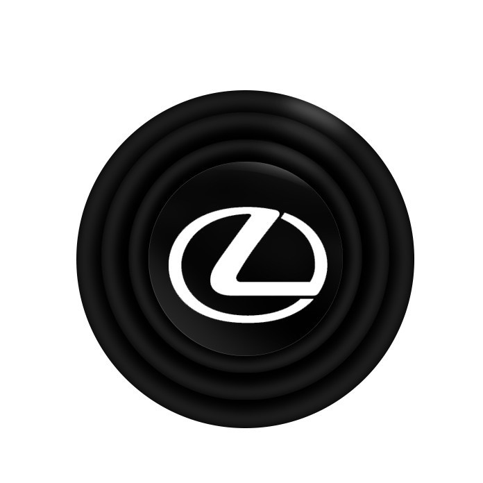 Button damper auto, decrease the closure of cars, stickers anti-shock-protection car