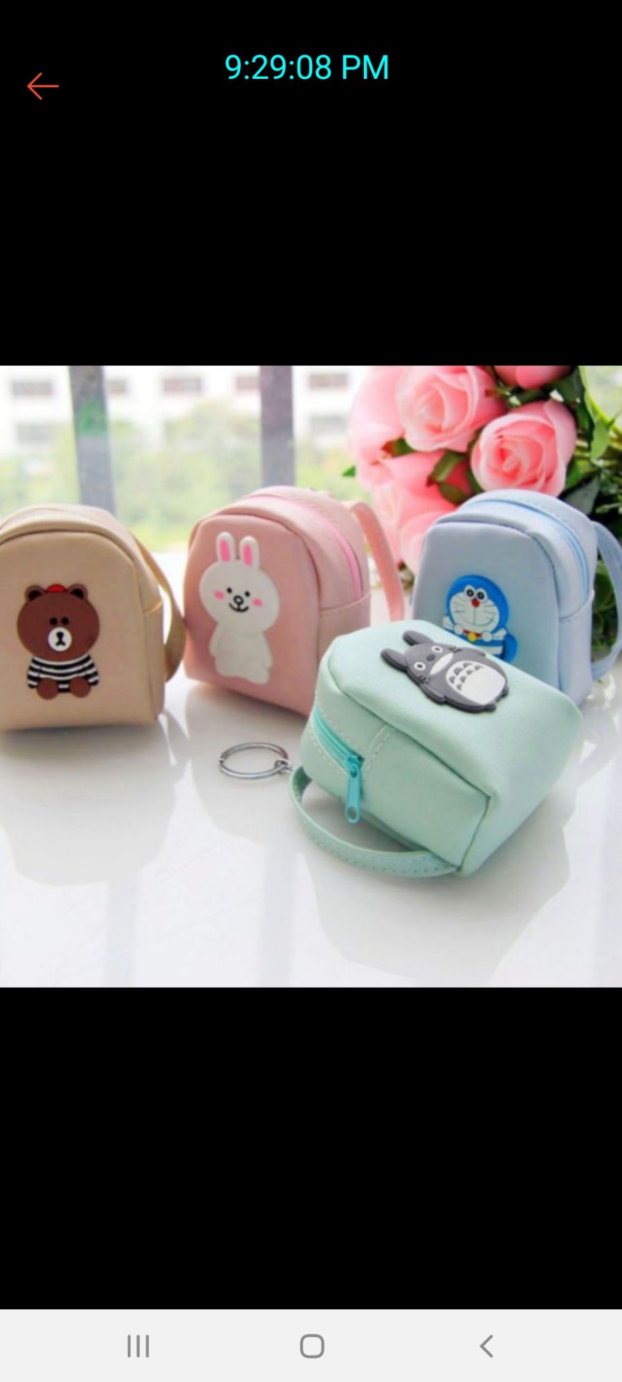 Móc khóa balo mini hoạt hình