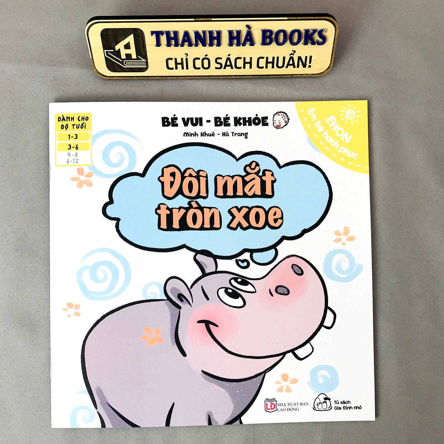 Sách - Ehon Bé Vui - Bé Khỏe (1-6 tuổi) - Bộ 10 quyển