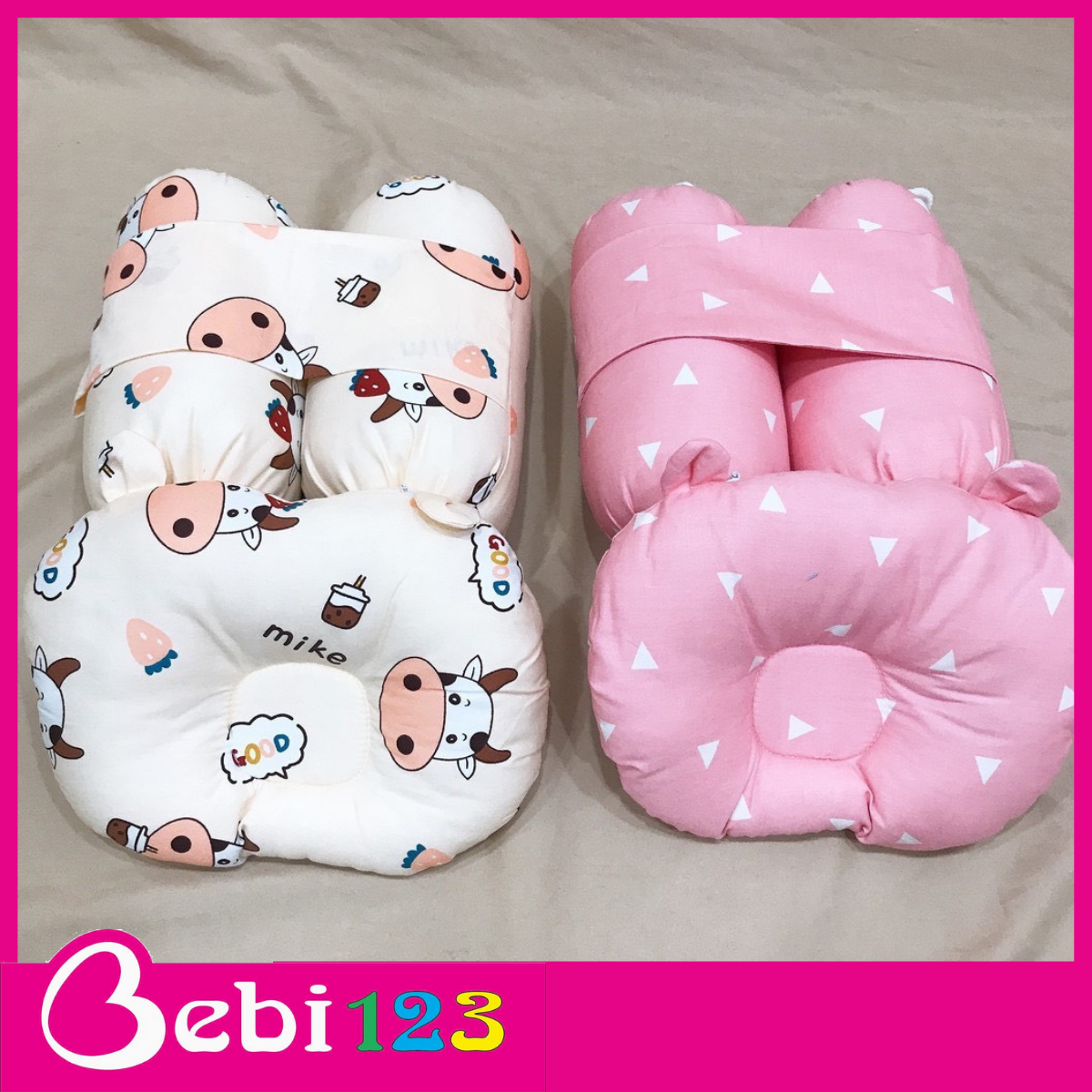 Bộ gối chặn gối nằm cho bé trai bé gái