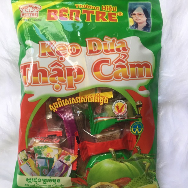 Kẹo Dừa Thập Cẩm Bến Tre mix 6 vị thơm ngon