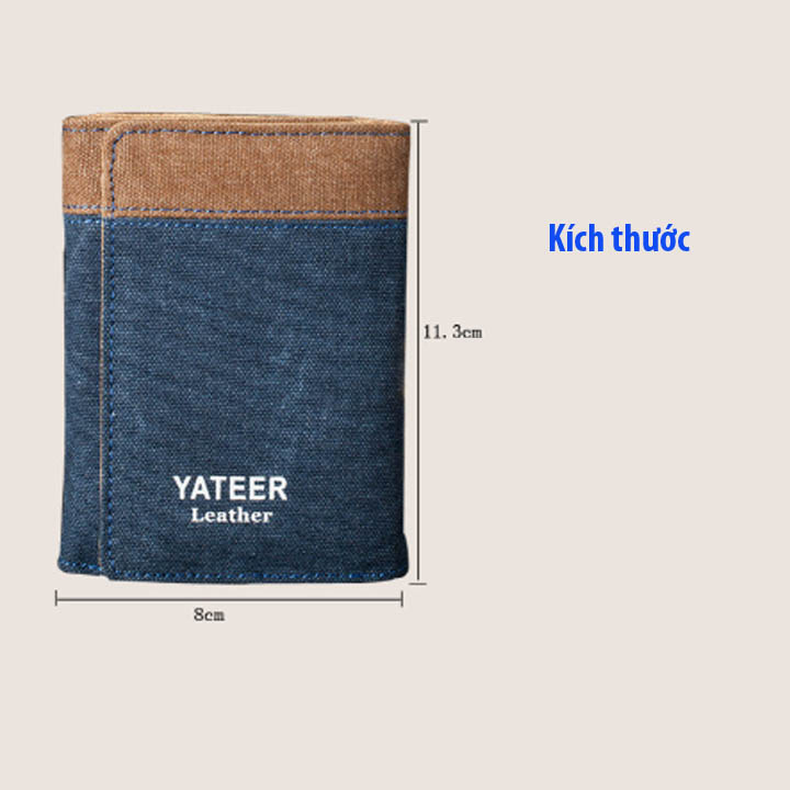 Ví nam Yateer thời trang