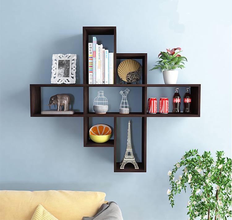 Kệ treo tường trang trí gỗ
