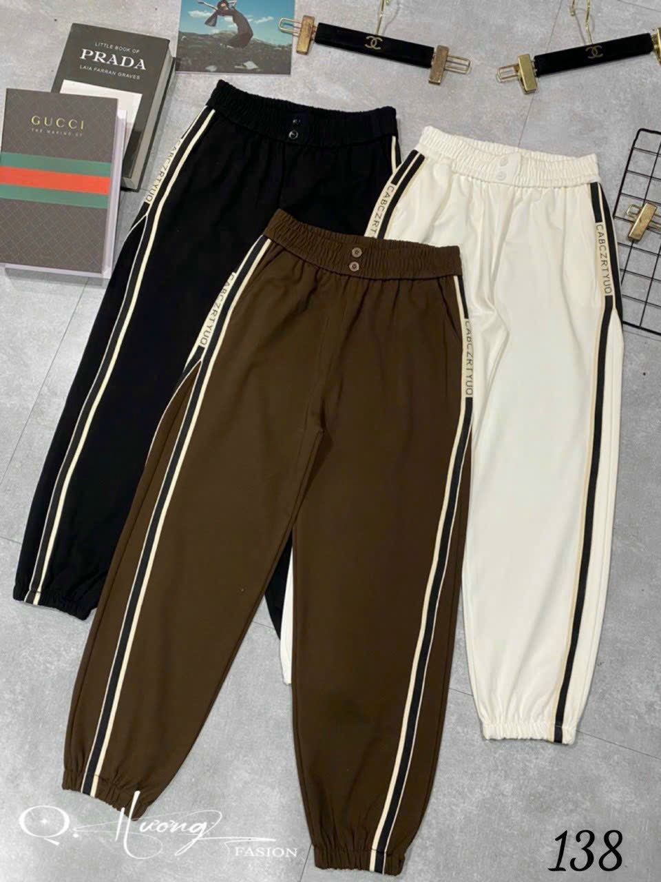 Quần joggers nữ, quần bom nữ chất umi đẹp tôn dáng-xmtđ-mã 138