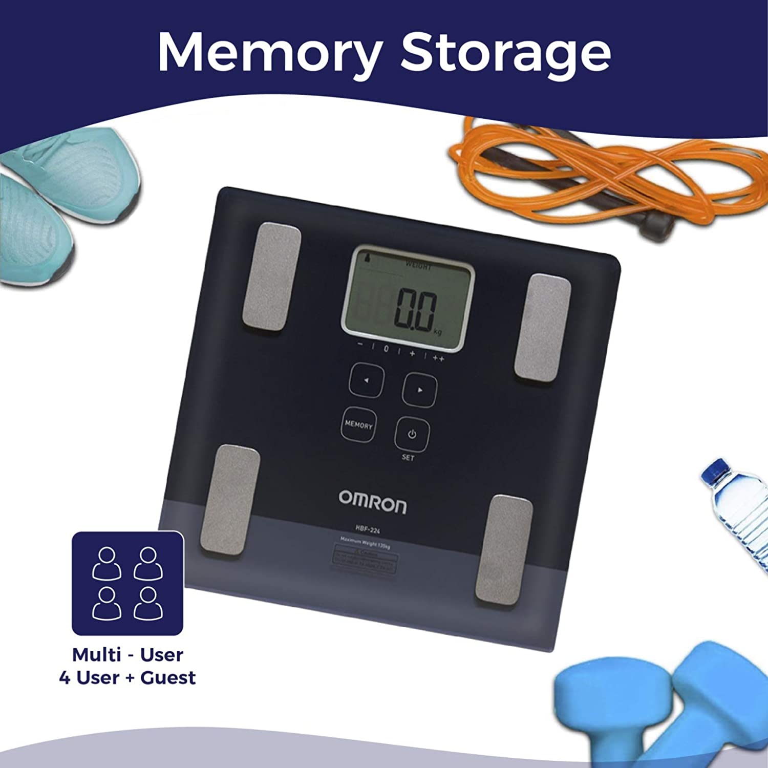 Máy Cân Đo Thành Phần Cơ Thể Omron HBF-224 BodySCAN™