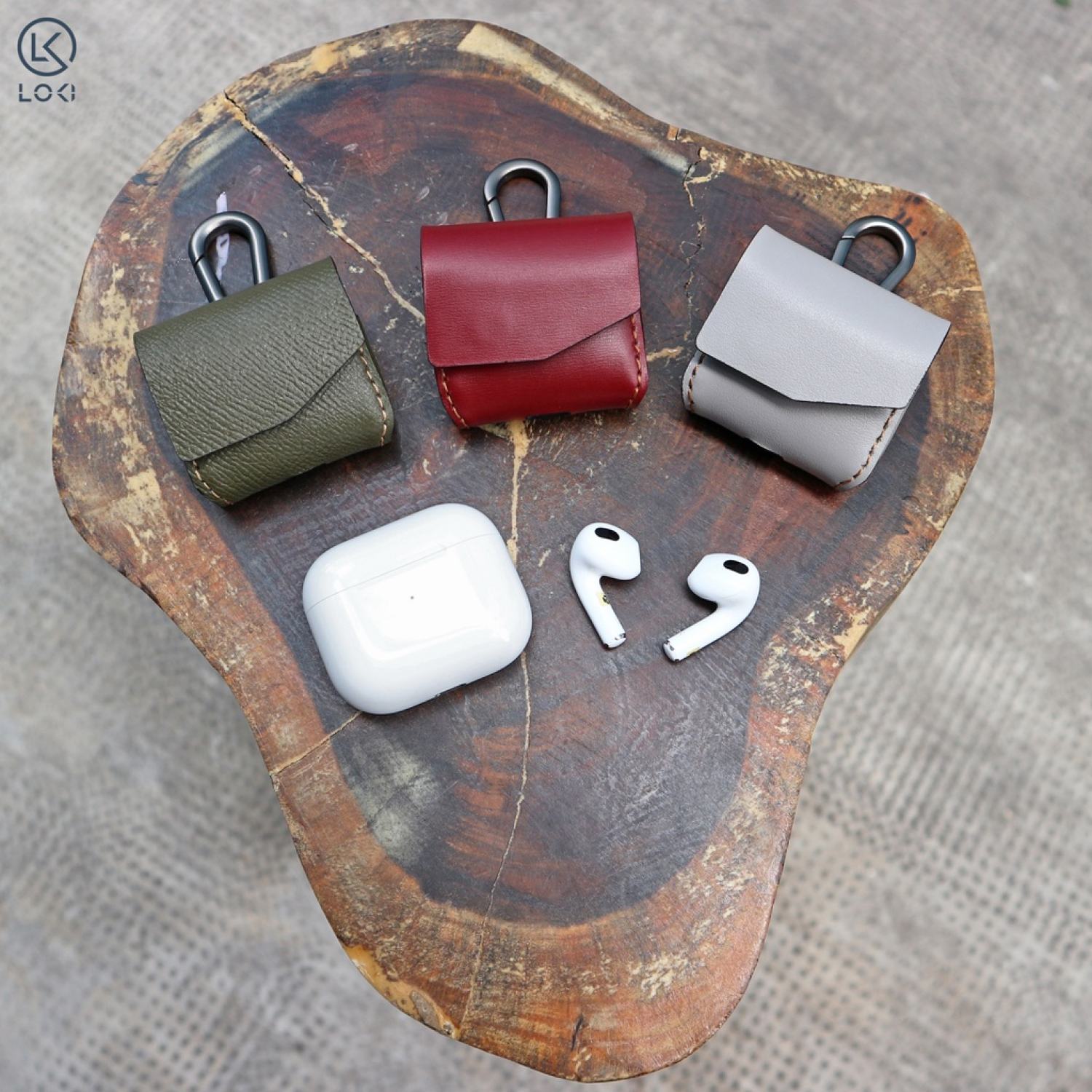 Bao da Airpods 3 | Airpods 4 ANC - Manory Leather