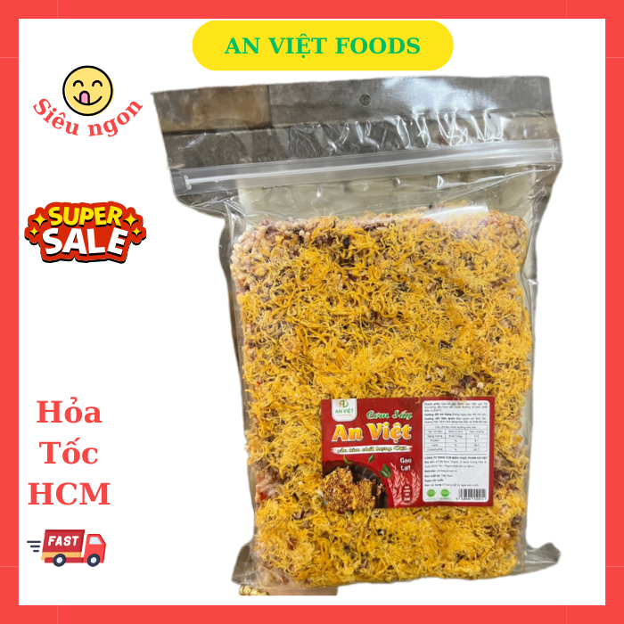 Cơm Cháy Chà Bông - Cơm Sấy An Việt - SIÊU NGON - Date Mới