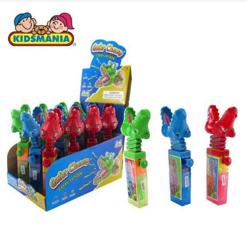 [Siêu Hot] lẻ 1 Kẹo Mút Đồ Chơi Cá Sấu Gator Chomp 17gr