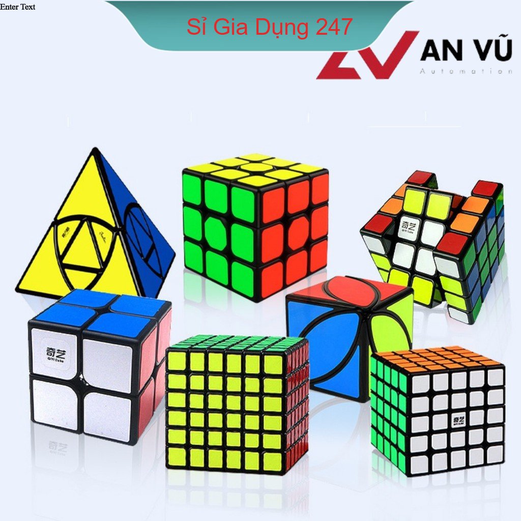 Rubik 3x3 ,2x2 ,4x4, Rubik Kim Tự Tháp...