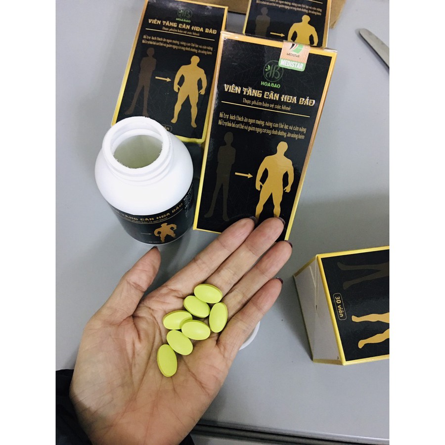 [Chính hãng] Viên tăng cân Hoa Bảo( Hộp Mới 22 Viên)