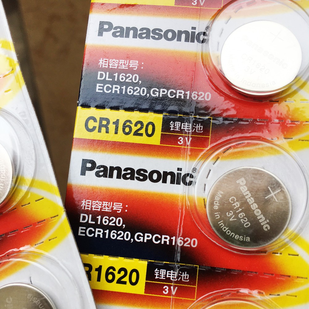 Pin CR1620 panasonic 3v, Pin Remote CR1620