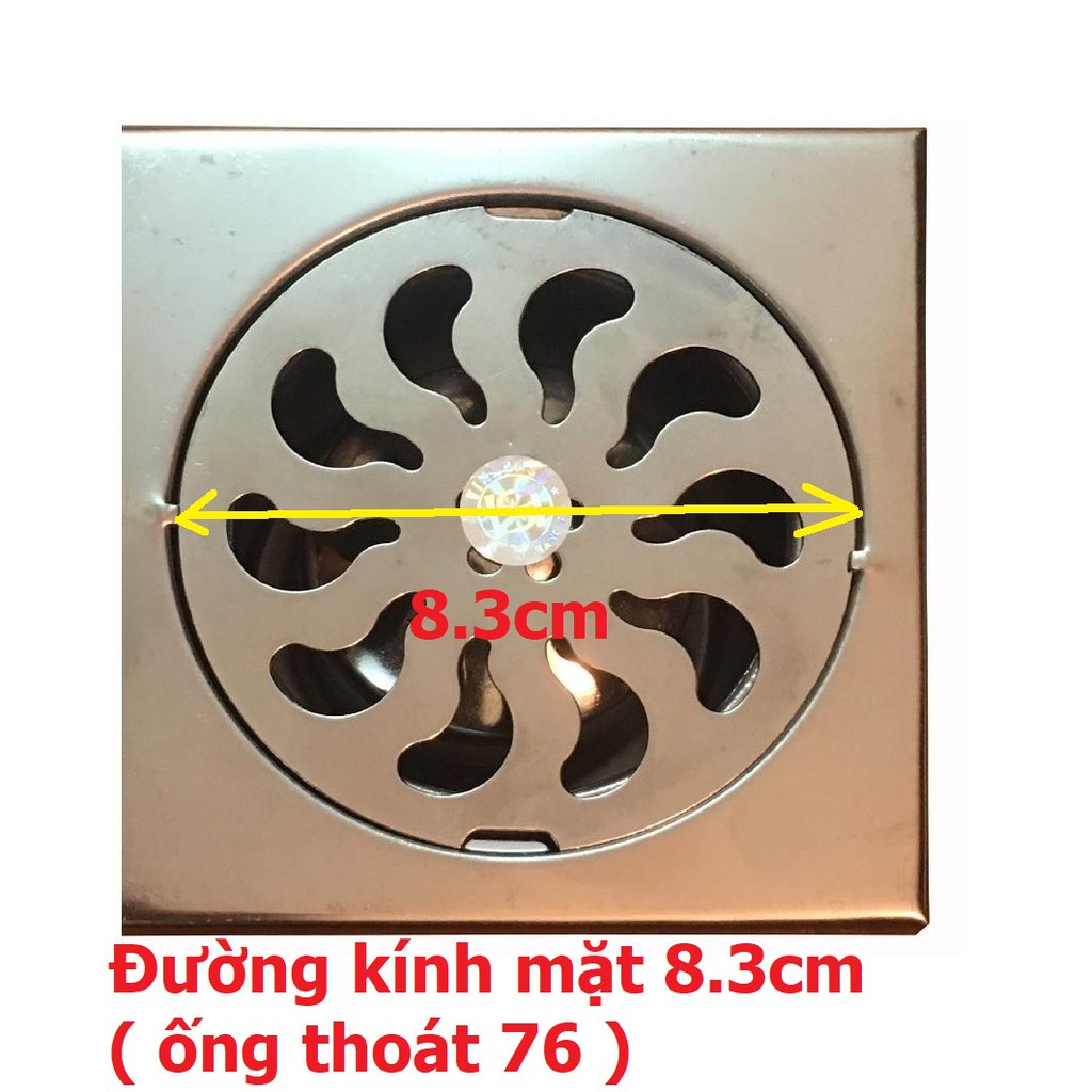 Nắp ga thoát sàn (LỰA CHỌN KÍCH CỠ)