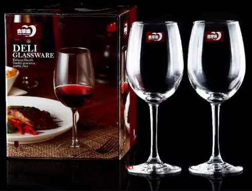 Ly rượu vang pha lê 350ml-EJ5201 DELI