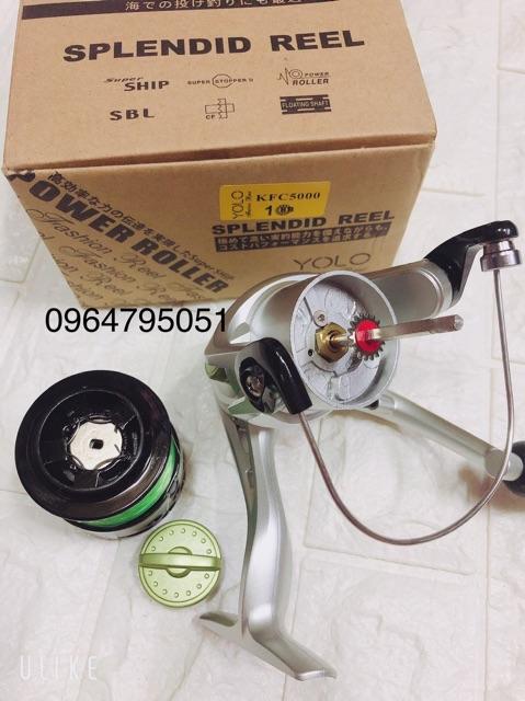 Máy câu cao cấp sẵn cước 4000-5000-6000  T1999  (cam kết đổi trả trong 2 tuần đầu)
