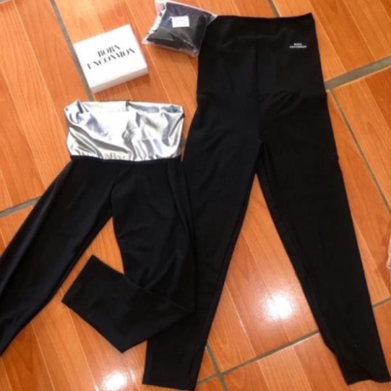 Quần legging nữ , quần sinh nhiệt, đổ mồ hôi, giảm mỡ bụng _ hỗ trợ giảm cân