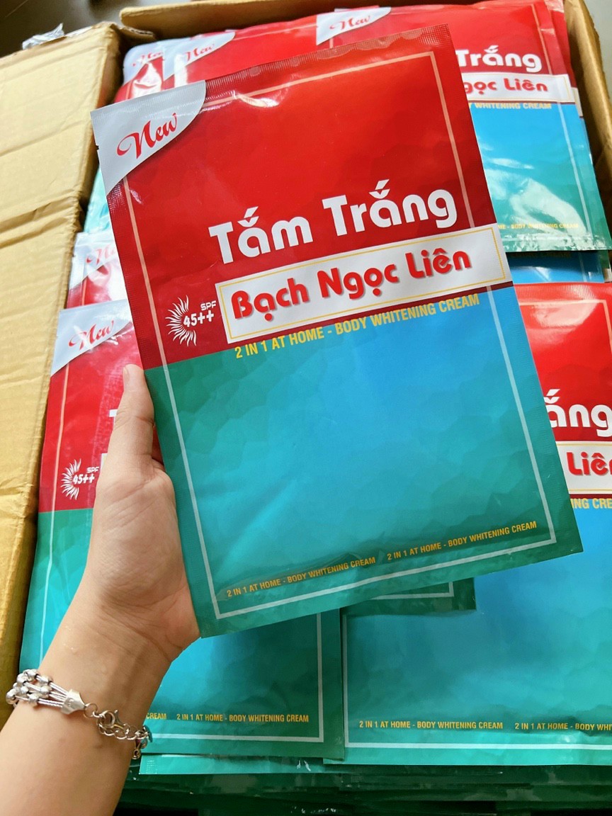 Gói tắm trắng bạch ngọc liên