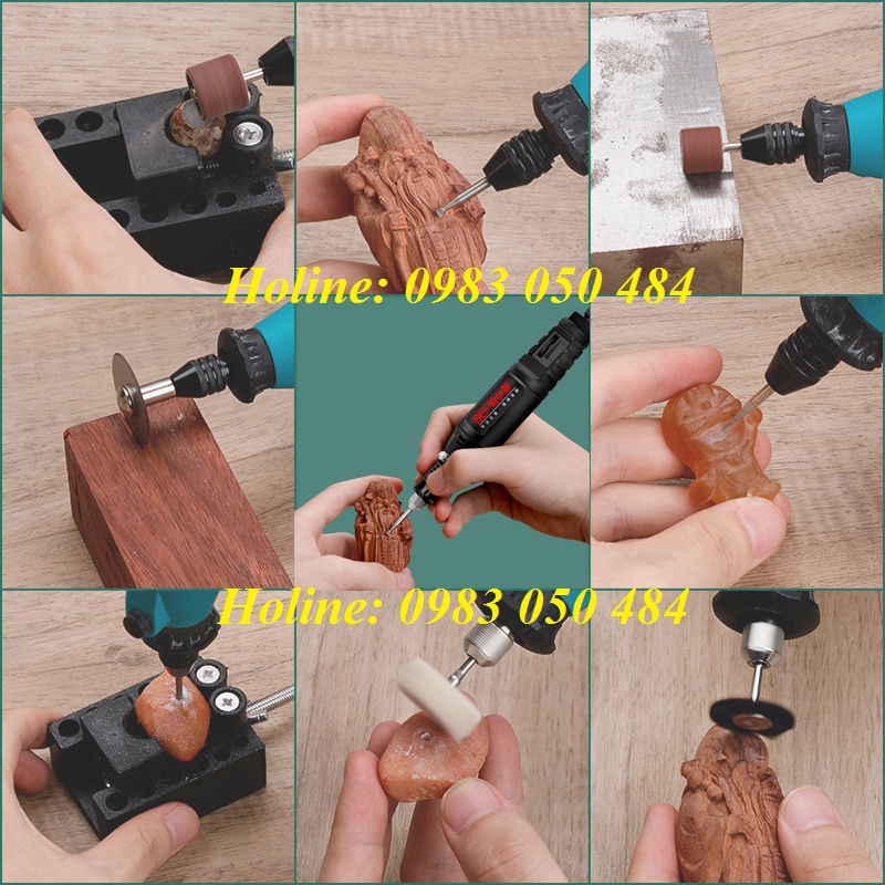 máy khoan điện mini cầm tay - máy cắt mini máy mài cắt mini