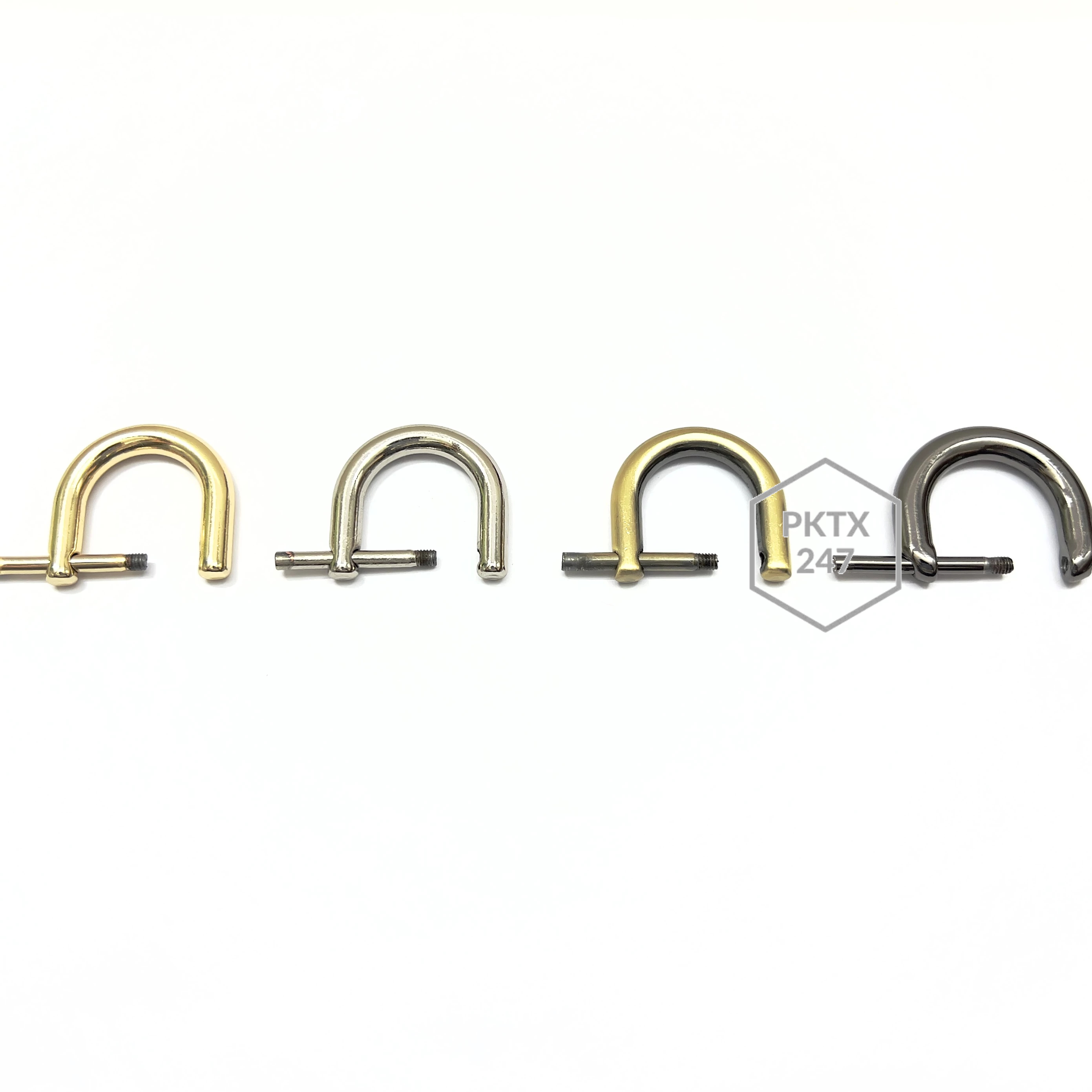 Khoen D gắn quai túi xách có chốt tháo dời (2cm, 1.2cm)