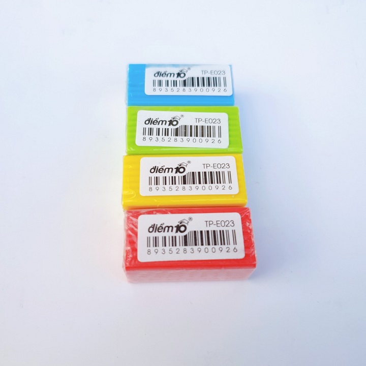 Gôm tẩy Điểm 10 Brick TP-E023 hình viên gạch