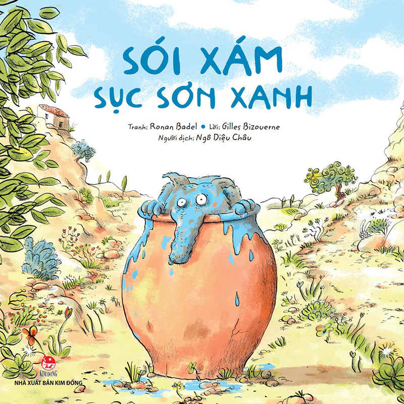 Kim Đồng - Sói Xám sục sơn xanh