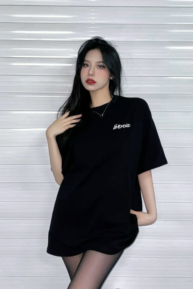Áo thun form rộng LIMERENCE - Basic brush cotton cao cấp co giãn, dày dặn Local Brand