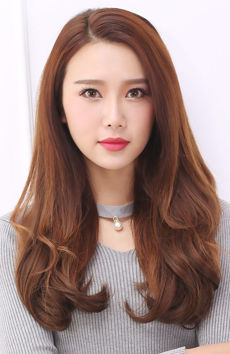 Tóc giả kẹp 5 phím cụp HT150 💖FREESHIP💖 tóc giả nữ kẹp nửa đầu, kẹp U tóc giả Sỉ 60k