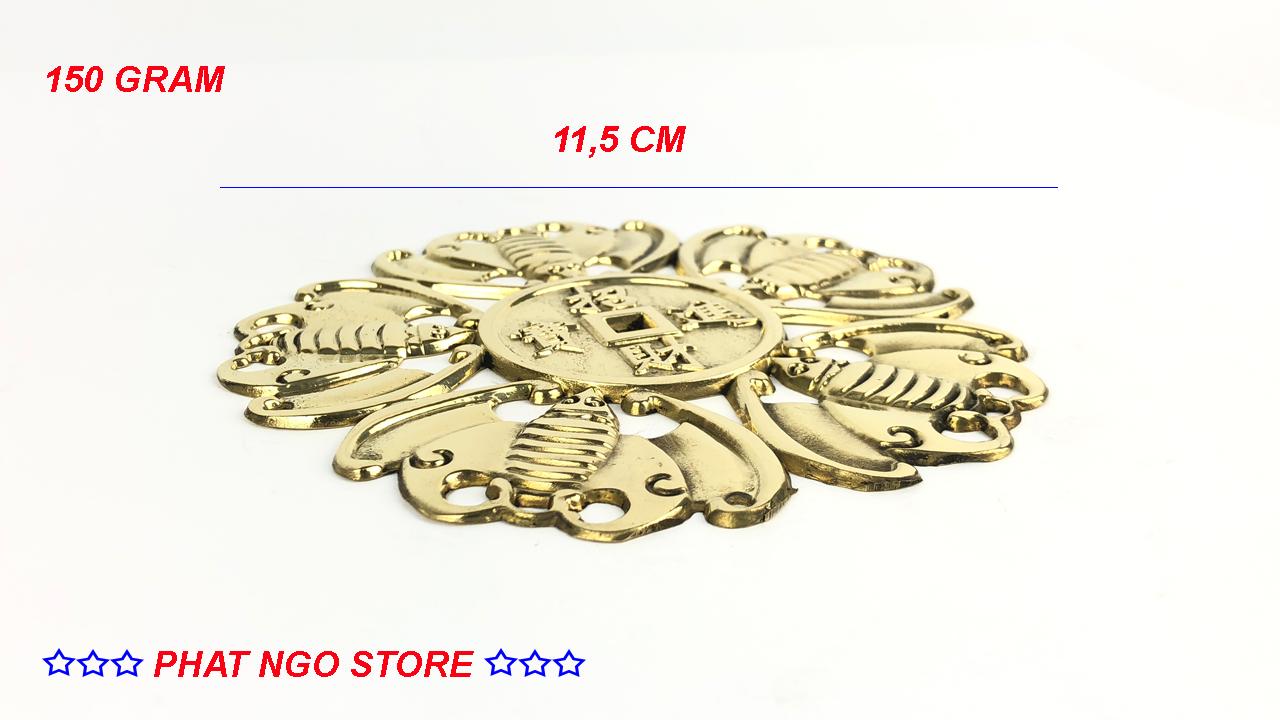 ĐỒNG TIỀN NGŨ PHÚC CHIÊU TÀI TẤN BẢO
