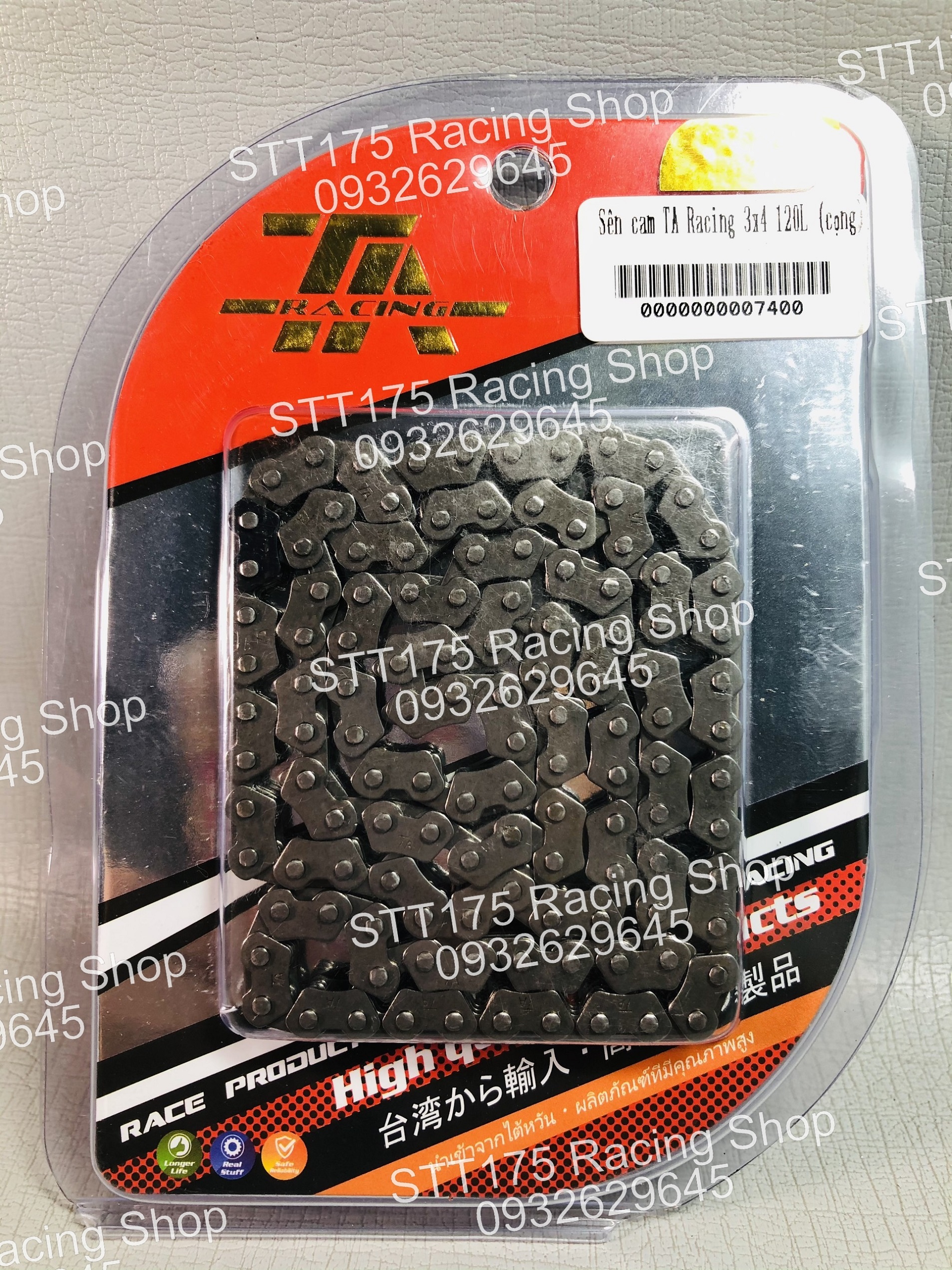 Sên cam TA WINNER / SONIC / RAIDER FI (  Size 120L / 122L / 124L )