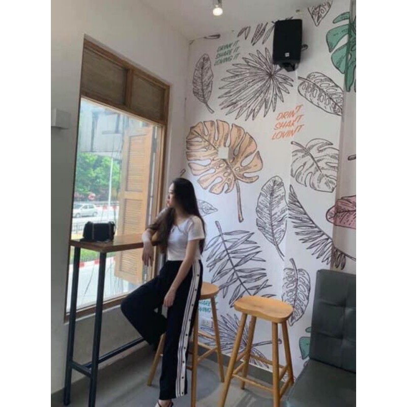Quần Xẻ Cúc Bấm HSU
