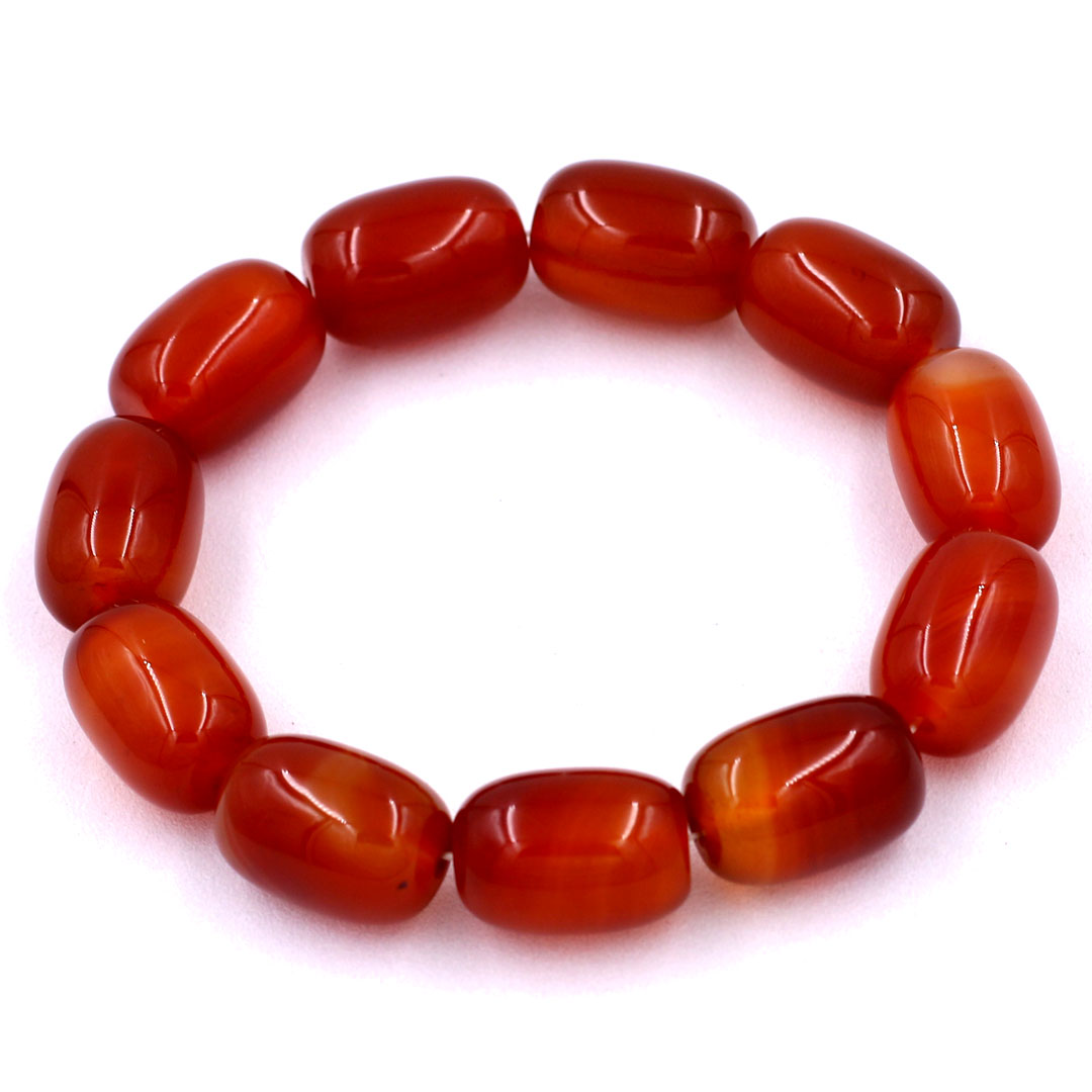 [HCM]VÒNG TAY MÃ NÃO ĐỎ BẦU 13MM X 18MM