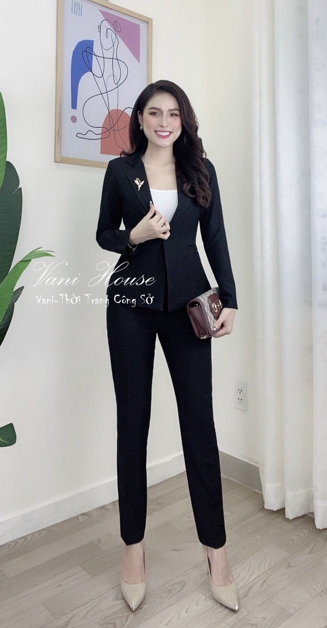 Bộ Vest Công Sở Nữ Thời Trang