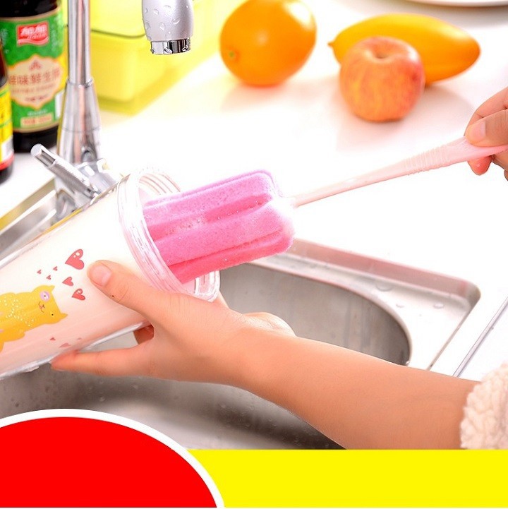 [HCM]cọ rửa bình sữa - cọ rửa bình sữa
